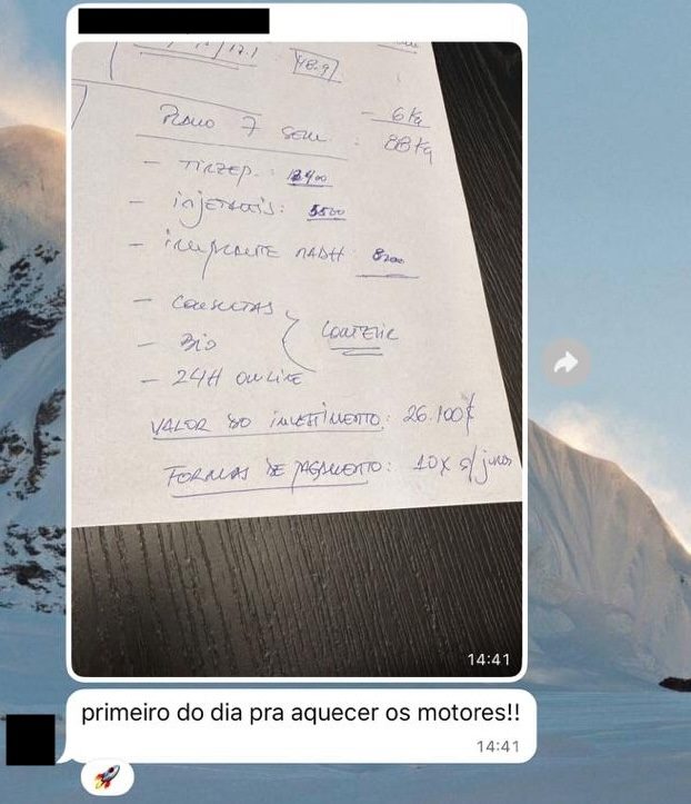 Print de depoimento espontâneo 13