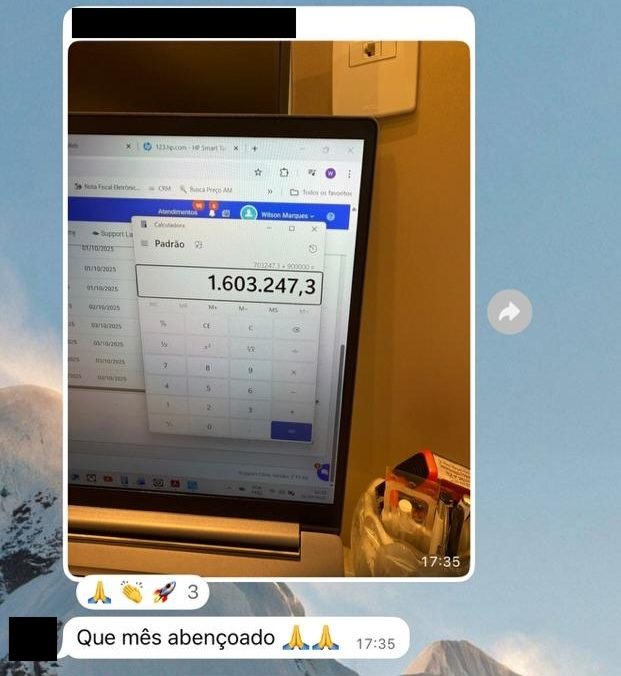 Print de depoimento espontâneo 10