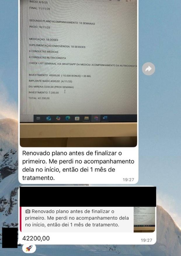 Print de depoimento espontâneo 32