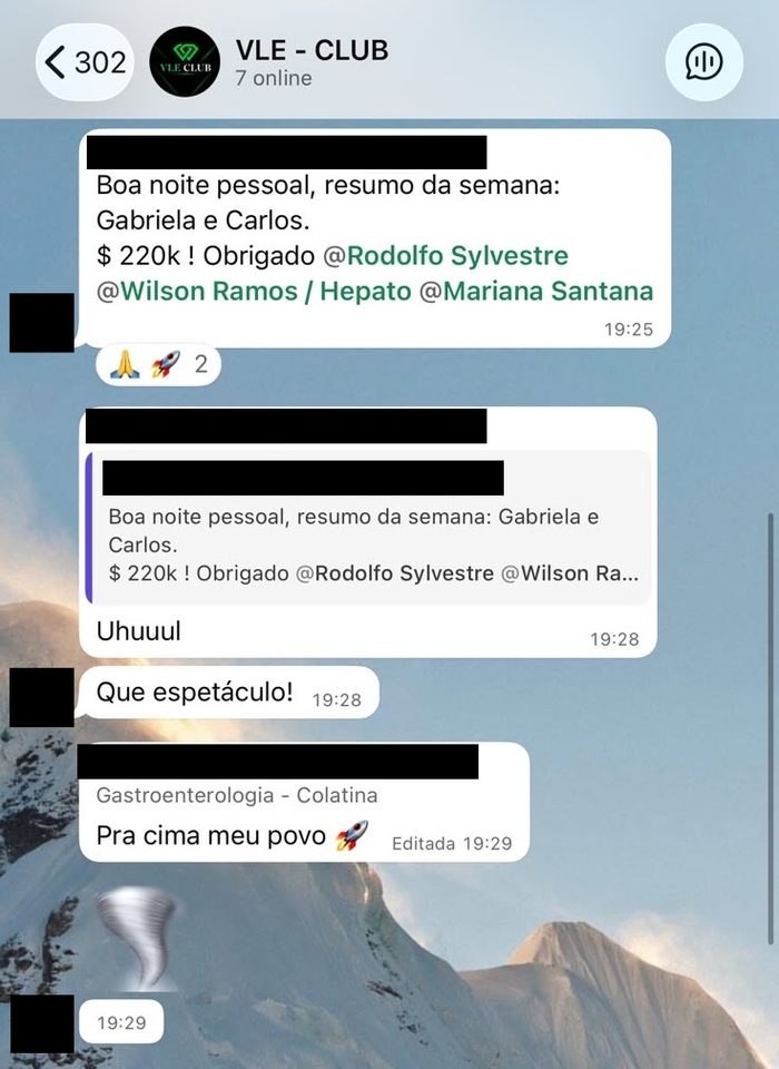 Print de depoimento espontâneo 39