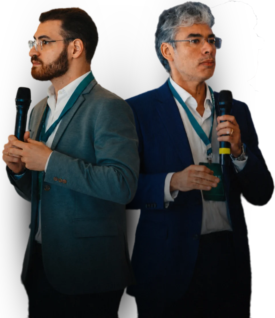 Dr. Wilson Ramos e Dr. Rodolfo Sylvestre, fundadores do VLE Club
